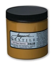 Jacquard Raw Sienna 8Oz Fabric Paint Permanent Colorfast Soft Finish