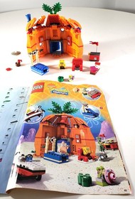 Lego SpongeBob SquarePants 3834 "Good Neighbors at Bikini Bottom" 90% w/ manual