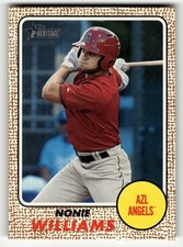 2017 Topps Heritage Minor League Nonie Williams #82 AZL Angels