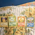 Pokémon TCG Base Set, Starter Pokemon, Pikachu, Bulbasaur, Charmander, Squirtle