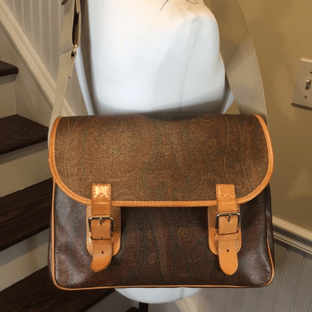 ETRO｜CROSSBAGS (Essential Paisley Crossbody Bag (1P051 ETRO ESSENTIAL PAISLEY CROSSBODY BAG | Etro Arnica | ETRO