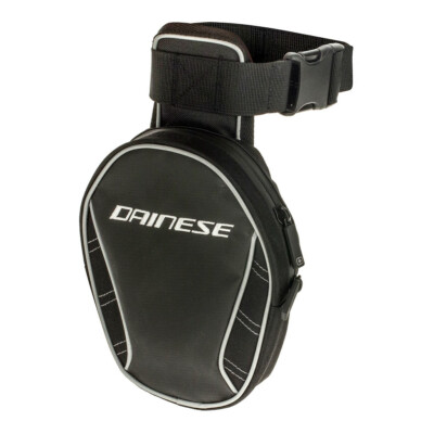 Beintasche Dainese Leg Bag schwarz Motorrad Gepäck Tasche Beinbeutel
