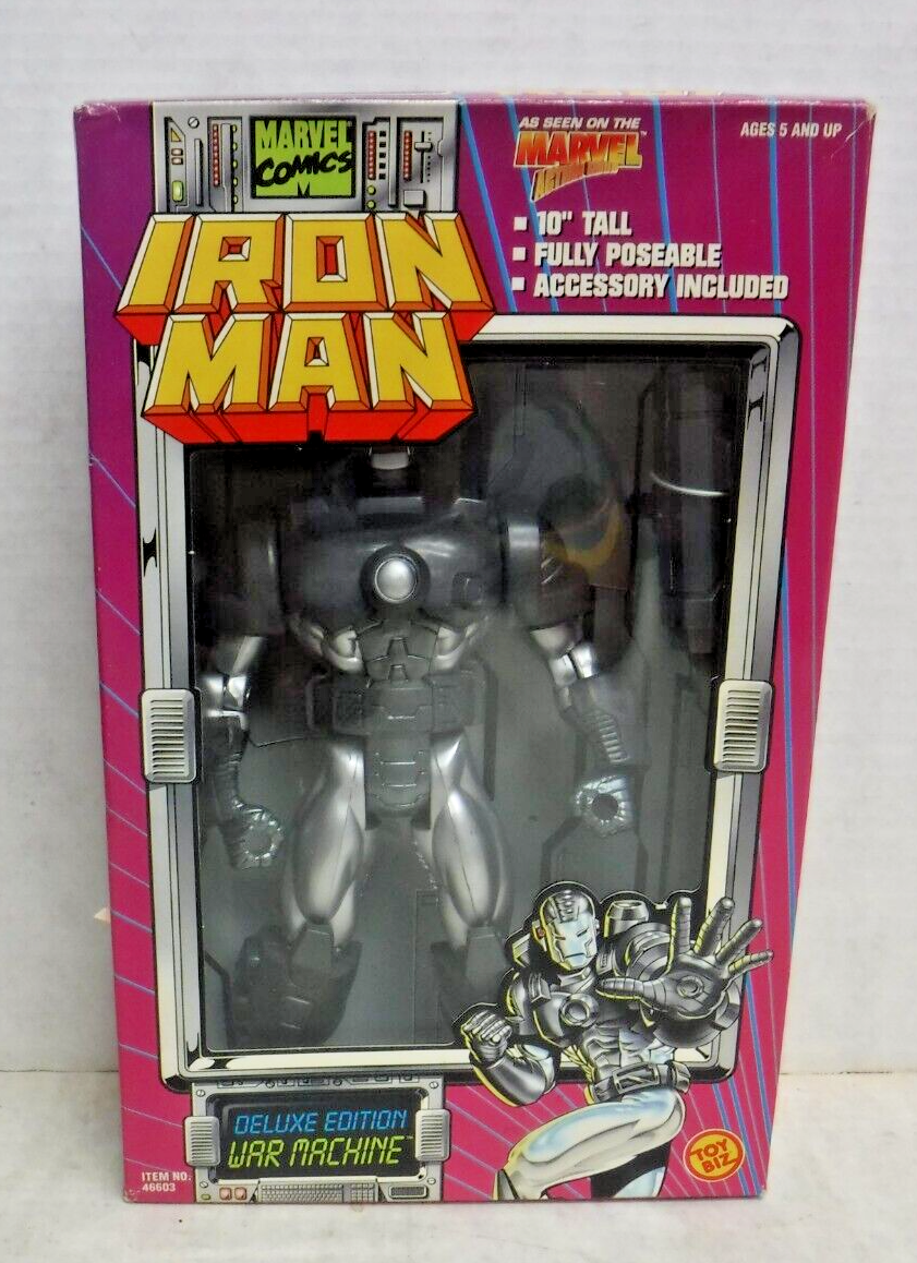 MARVEL 80周年 DOMEZ COLLECTIBLE 18pcs War Machine Deluxe Iron Man Marvel ToyBiz Vintage 1995