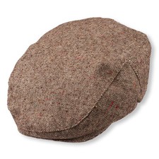 NEW Childrens Place Nubby Tweed Newsboy Cap Hat Brown Size 6-12 months