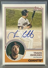 2022 Archives Topps 1983 Fan Favorites Auto #83FF-TI Travis Ishikawa