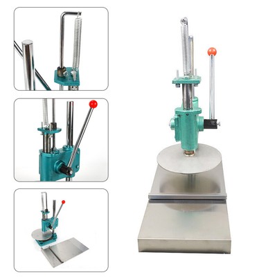 9.5'' Manual Pastry Press Machine Commercial Dough Chapati Sheet Pizza Crust Pres