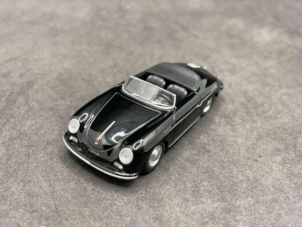 Kyosho 1/64 Porsche collection3 356A Speedster Black diecast Kyosho 1/64 Porsche collection3 356A Speedster Black diecast
