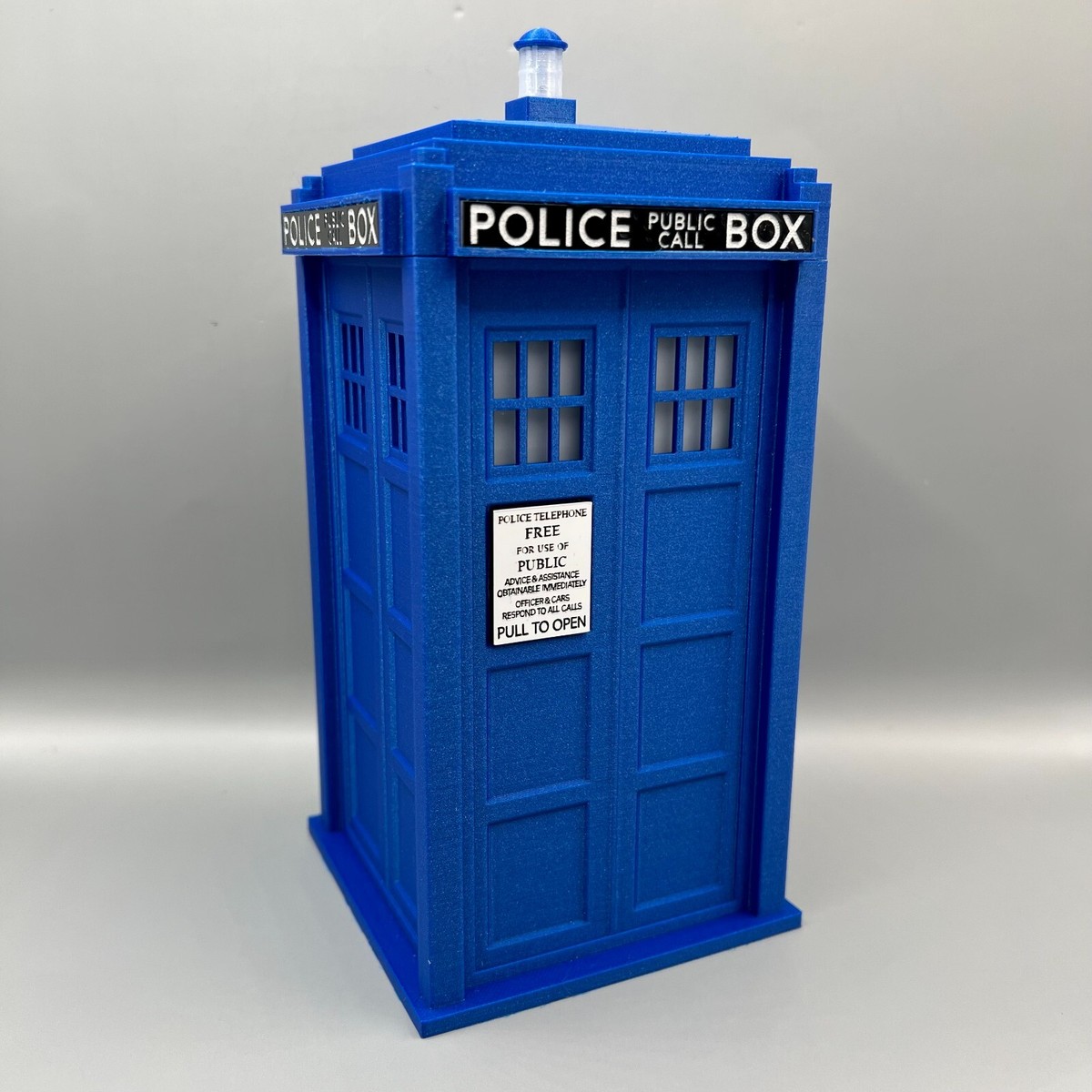 Doctor Who TARDIS, Blue Police Box Pencil Box/Desktop Organizer