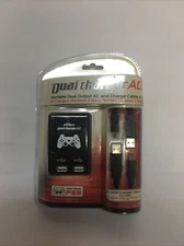 NIP NYKO Dual Charger AC for PS3 Sealed NEW For Wireless PS3 Controllers