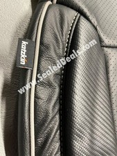 Katzkin 2016-18 Gmc Sierra Sle Crew Cab Black Leather Factory Style Seat Covers