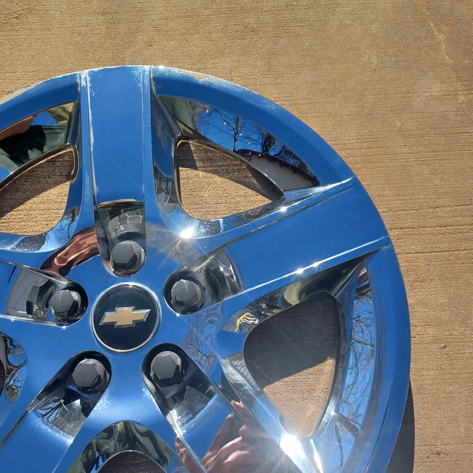 Tapacubos Chevrolet Malibu, cromo, 2008-2012 se adapta a ruedas de 17 pulgadas 9596922, 3277 02 Foto 3 de 4