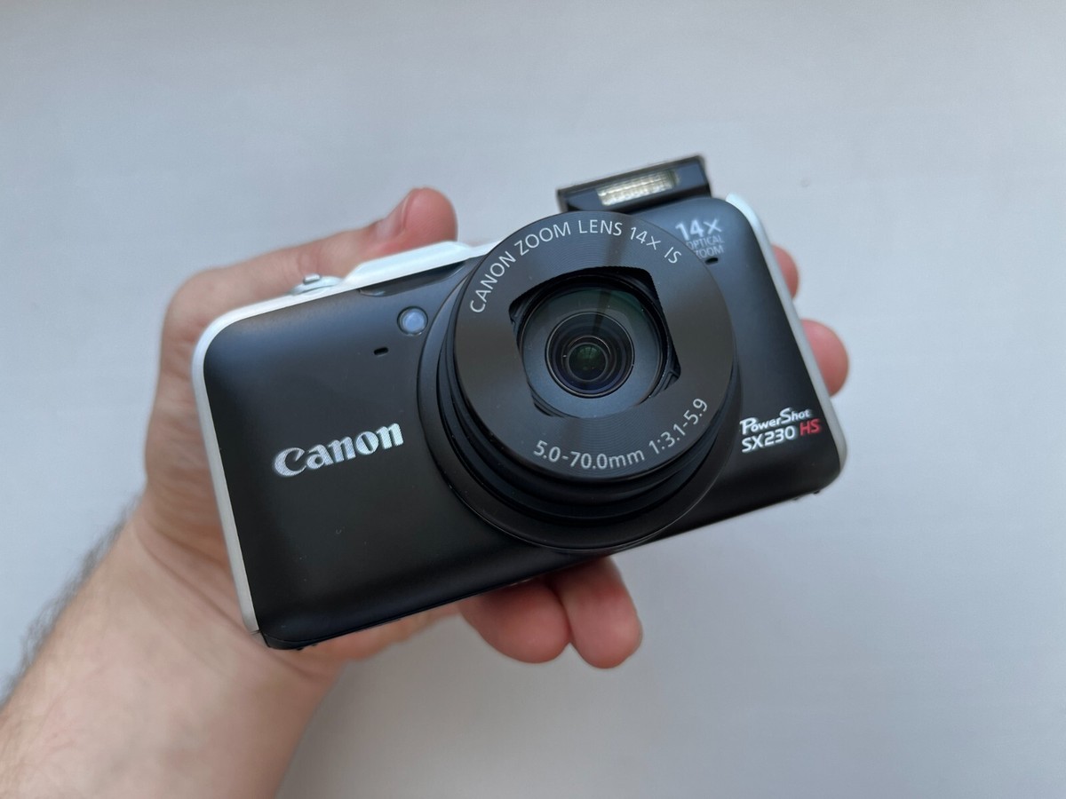 Canon PowerShot SX230 HS 12.1MP Digital Camera - Black for Canon PowerShot SX230 HS 12.1MP Digital Camera - Black for
