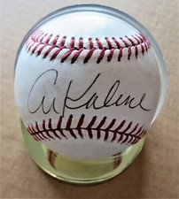 Detroit Tigers Al Kaline Signed Rawlings 2014 Opening Day Game  Baseball