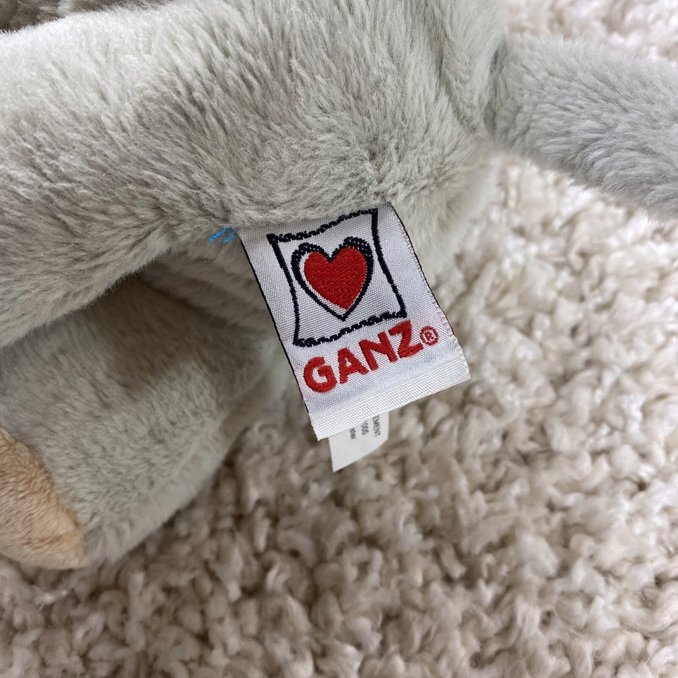 GANZ Webkinz Velvety Elephant kids stuffed animal NO CODE  - Image 4 of 4