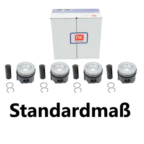 4X Kolben Standardmaß FüR Vw Golf 7 1.6 Tdi Cxx Clh Crl Ø79,51 130050005300 04L1-image