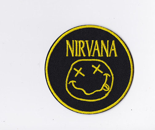 Patch Nirvana Patch écusson Nirvana Brodé - Thermocollant - Grand
