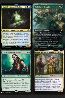 Galadriel, Light of Valinor Commander Deck ELVES Tokens MTG Magic  Ready-to-Play | eBay