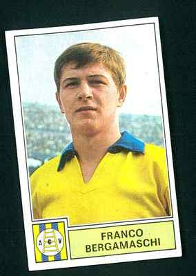 1971-72 Panini Footballers Figure! Franco Bergamaschi! Verona! New!!
