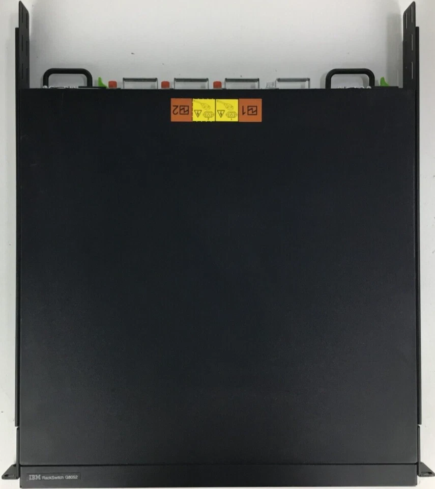 IBM 7309-HC1 G8052 1U 48-port 1GB Managed switch  Back-To-Front airflow - Image 2 of 4