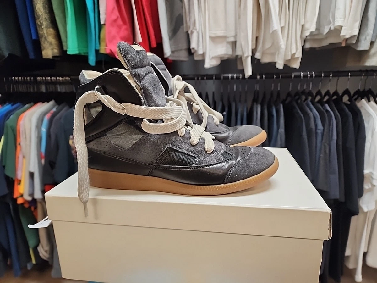 Maison Martin Margiela High Top Authentic Sx7969 used w Box Dust Bags US 7
