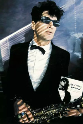 Niederländischer Singer Songwriter Schauspieler und Maler Herman Brood 1990er 4x6 Foto
