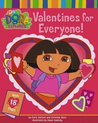 Valentines for Everyone! (Nick Jr. Dora The Explorer) - Board book - GOOD