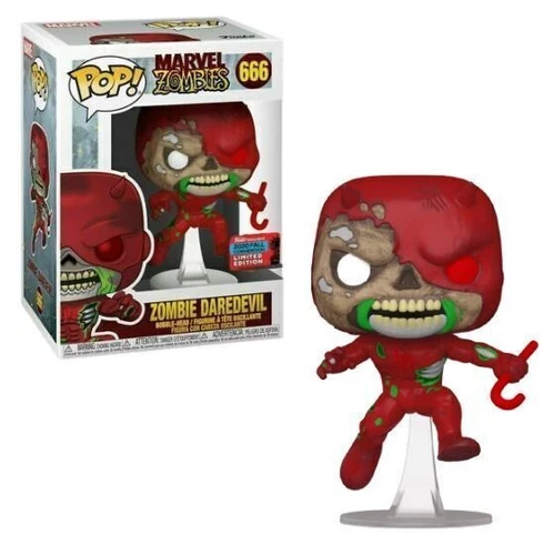 FUNKO POP MARVEL ZOMBIES #666 ZOMBIE DAREDEVIL (2020 FALL CONVENTION) VINYL🌵💦