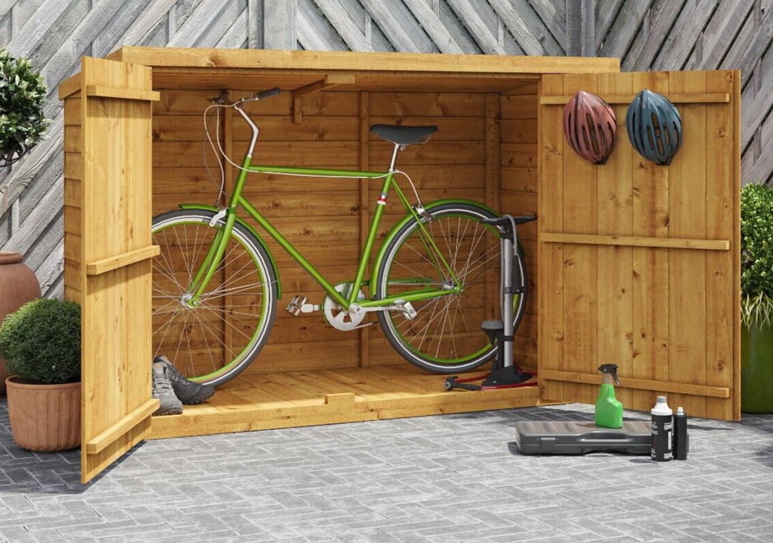 Garage Semi Vertical Outdoor Vertical Bike Storage BillyOh Mini