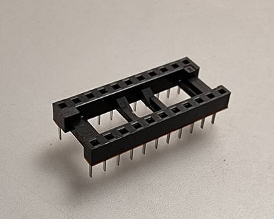 22 PIN DIP DIL IC STECKSCHLÜSSEL PCB 0,3 ZOLL - 2,54 mm ABSTAND - MENGE CAMBION WÄHLEN