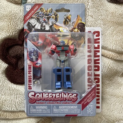 Transformers Squeezelings Optimus Prime And Primal Squishy Toy Collectible