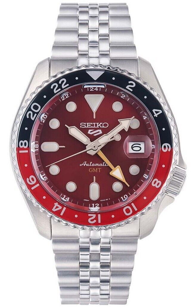 Seiko 5 Sport SSK031K1 GMT Passion Red Automatic Limited Edition