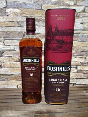 Bushmills 16 Jahre Three Woods Single Malt Irish Whiskey, Rarität ALTE ABFÜLLUNG
