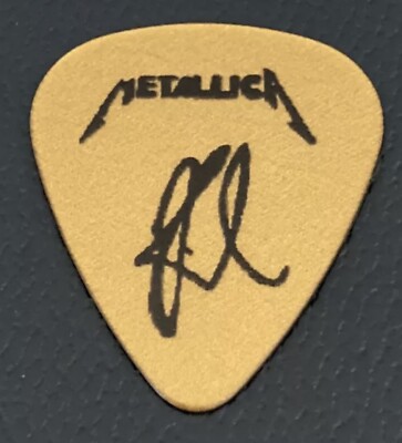 Metallica 1993 ESP Kirk Hammet signature rare version Guitar Pick