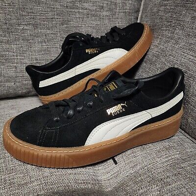 PUMA SUEDE PLATFORM CORE (BLACK/WHITE/GUM) 363559-02 WOMEN PUMA SUEDE PLATFORM CORE (BLACK/WHITE/GUM) 363559-02 WOMEN