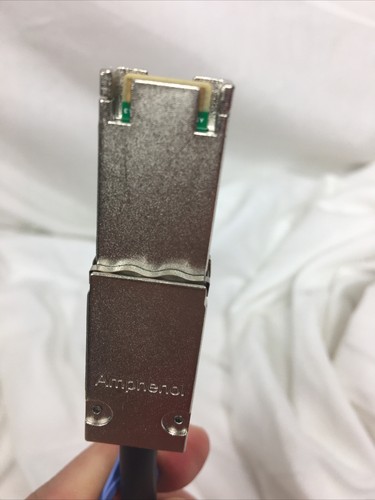 20” Amphenol male to male E357317-s 28 Awg Cable CN-0yp20D-apx00-8ah-518y - Picture 2 of 7