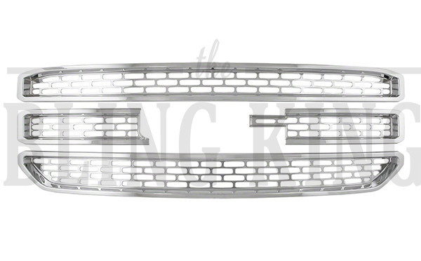 2015-2020 GMC Yukon chrome mesh grille grill bentley insert overlay