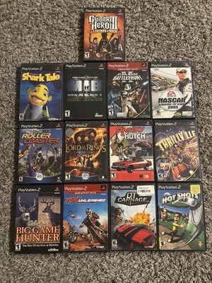 HUGE CHEAP   Sony PlayStation 2 PS2   Video Games Lot   ALL TESTED  