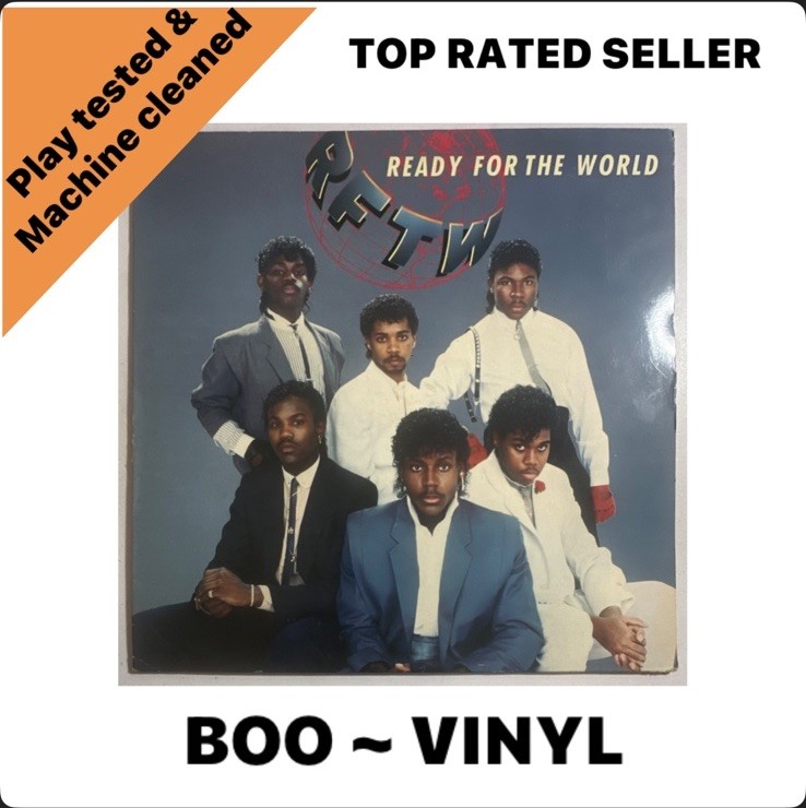 RFTW Ready For The World Vinyl LP Self-Titled 1985  EX / VG+