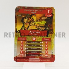 GORMITI Vintage Battle Cards - Card 1 Prima Serie - 174 Aracno il Crudele
