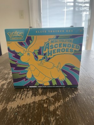 Ascended Heroes Elite Trainer Box - ME: Ascended Heroes (ASC) SEALED