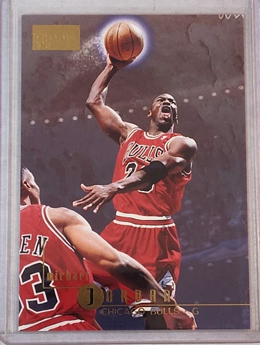 New Listing1996-97 Skybox Premium Michael Jordan card #16 BULLS #SeeRed HOF