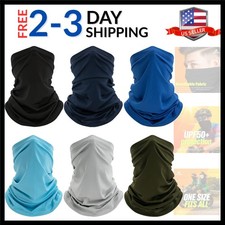 6 Pack Neck Gaiter, UV Protection Cooling Breathable Face Mask, Hiking Scarf ...