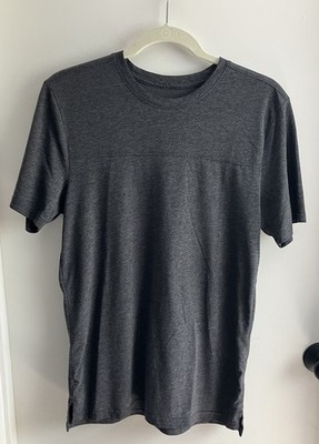 Eastern Mountain Sports Techwick Men's Dark Gray Crew Neck Tee S Lightweight
