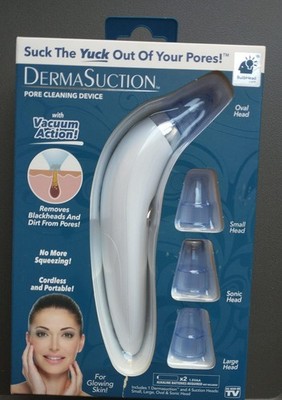 New Dermasuction Blackhead and Pore Cleaning Tool Device Vacuum