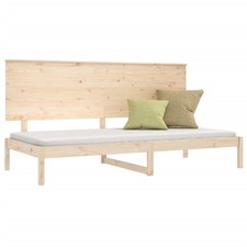 Solid Wood Pine Day Bed Daybed Couch Multi Colours 80x200 cm/90x200 cm vidaXL