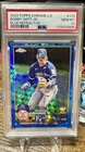 2023 Topps Chrome Logofractor Bobby Witt Jr Blue Refractor /150 PSA 10 Royals