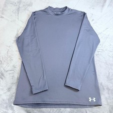 Under Armour Blue Cold Gear Fitted Long Sleev...