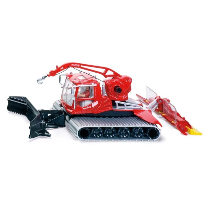 Miniature SIKU 4914 PistenBully 600 1/50 avec châssis métallique et chenilles articulées en plastique