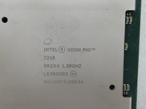 Intel SR2X4 Xeon Phi 7210 1.30GHz 64-Core 32MB Socket 3647 Server CPU - Picture 2 of 3