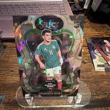 Gilberto Mora Cracked Ice Prizm RC Panini Select World Cup Mezzanine #125